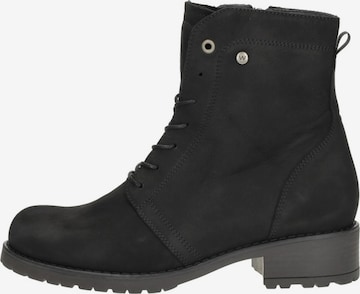 Wolky Schnürschuh 'Quinta' in Schwarz: Vorderseite