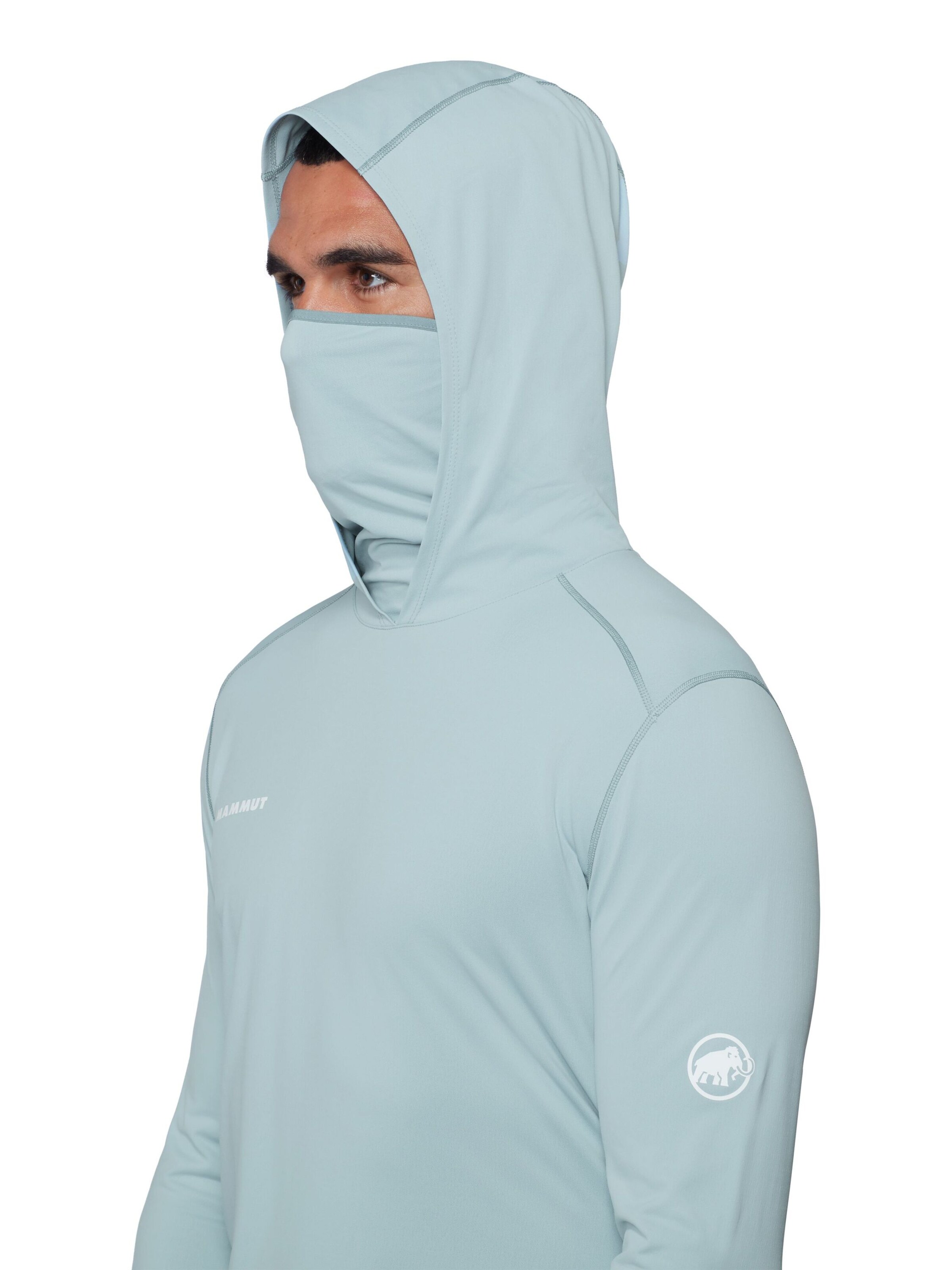 MAMMUT Athletic Sweatshirt in Blue