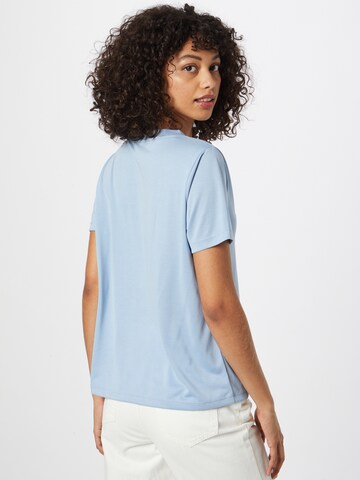 Cream T-Shirt in Blau