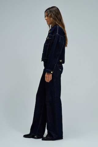 Salsa Jeans Tussenjas in Blauw