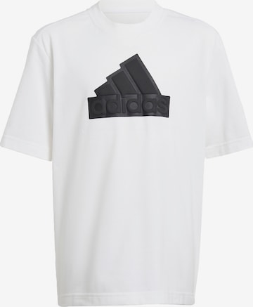 ADIDAS SPORTSWEAR Performance Shirt 'Future Icons' in White: front