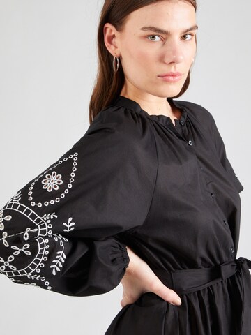 Rochie tip bluză 'FLO DICTE' de la ONLY pe negru