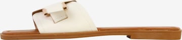 Joia - Sandalias 'Flache Sandalen zum Hineinschlüpfen' en blanco: frente