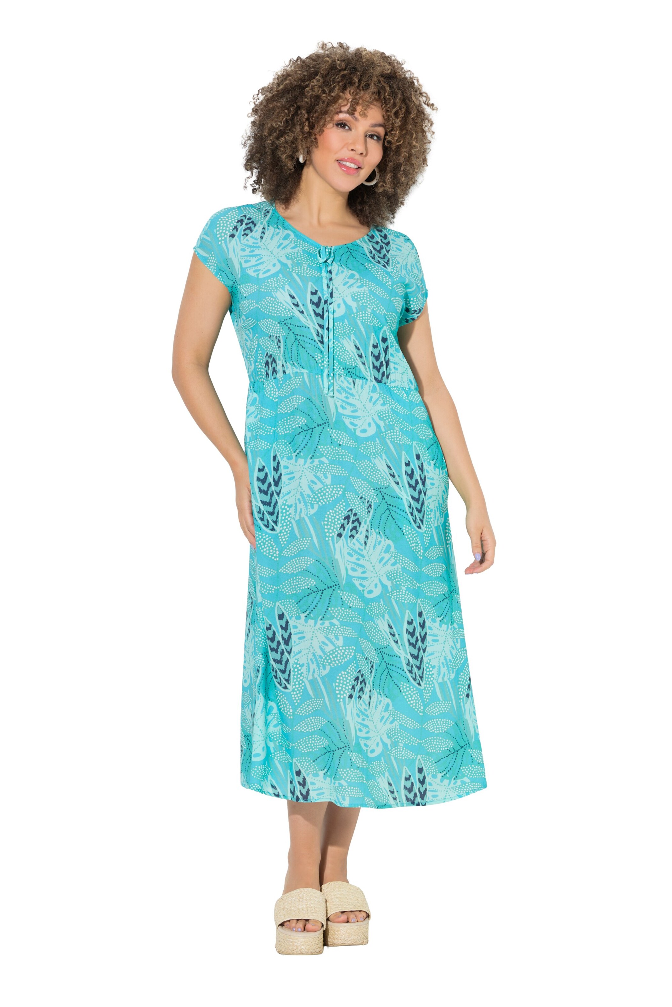 Ulla Popken Dress in Blue