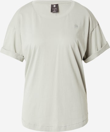 T-shirt G-STAR en vert : devant
