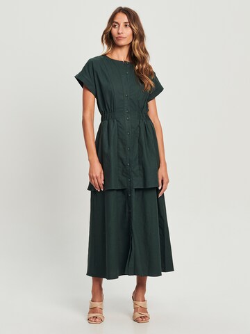 Willa - Vestido 'TEDDY ' en verde