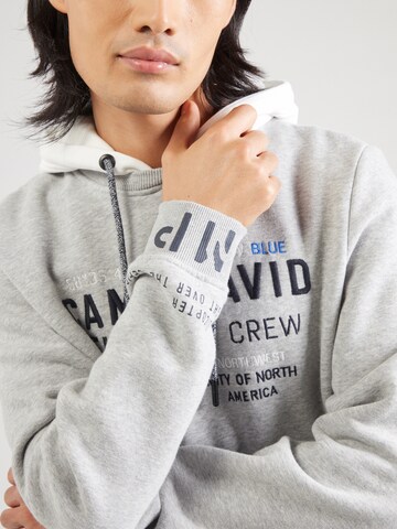 CAMP DAVID Sweatshirt in Grey