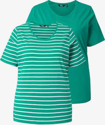 Ulla Popken Shirt in Grün: Vorderseite