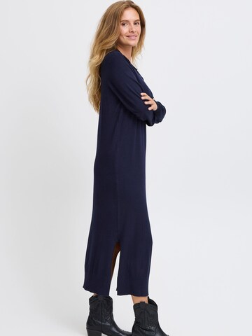 PULZ Jeans - Vestido de malha 'SARA' em azul
