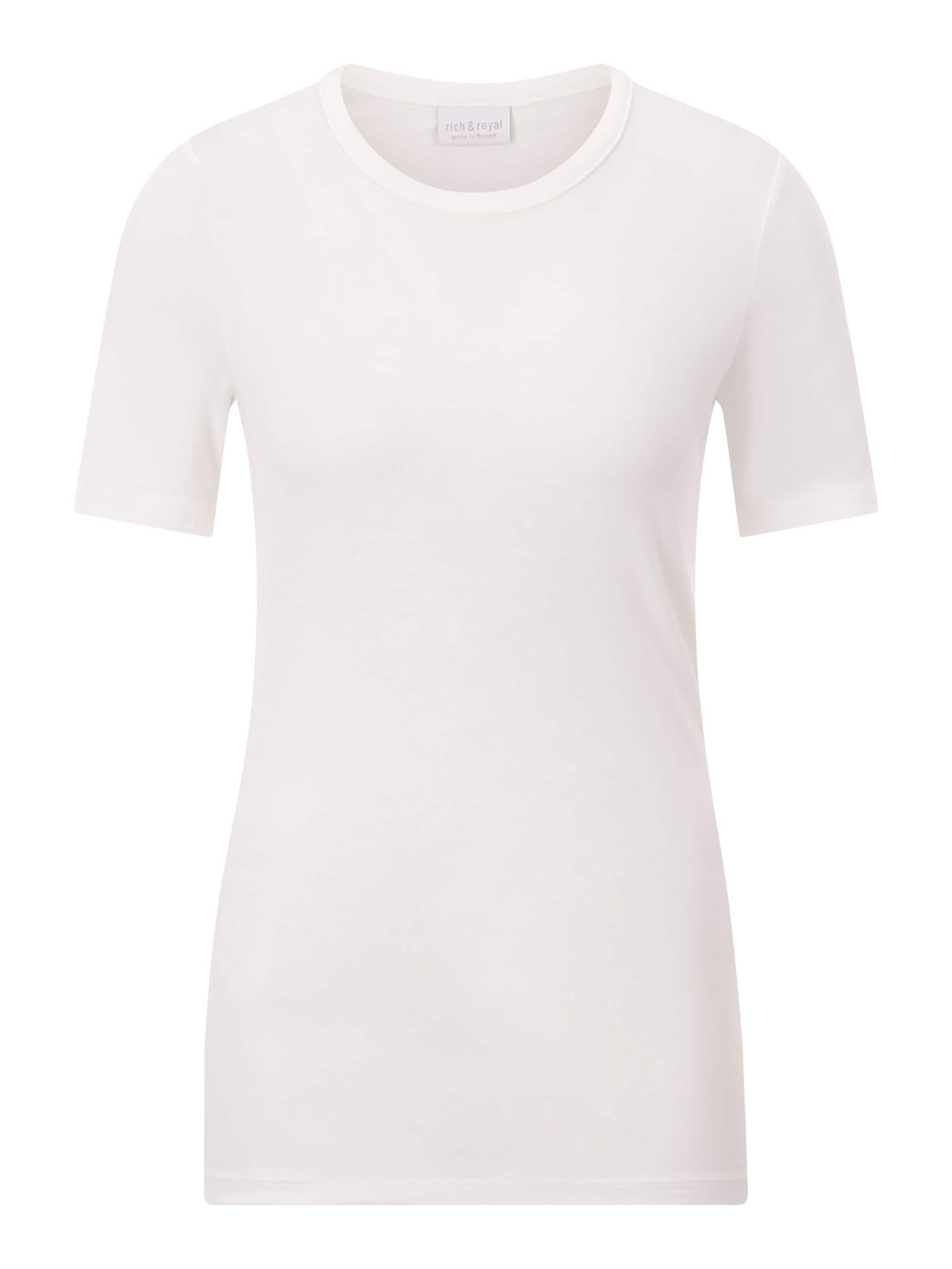 Rich & Royal Shirt in White: front