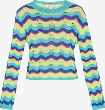 IZIA Pulover | zelena barva: sprednja stran