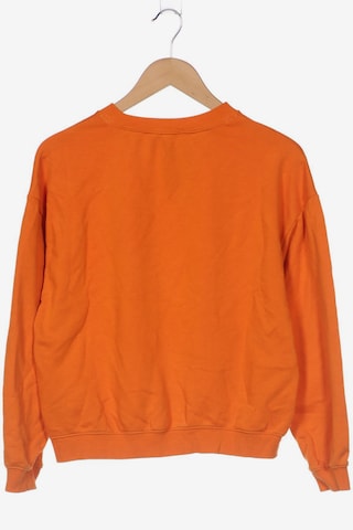 Monki Sweatshirt & Zip-Up Hoodie in S in Orange