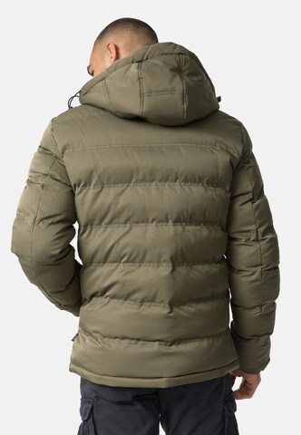 INDICODE JEANS Winter Jacket in Green