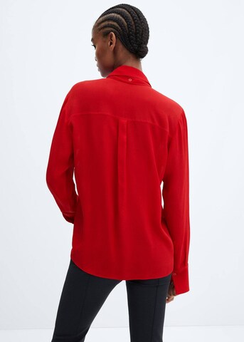 MANGO Blouse 'Valentin' in Red