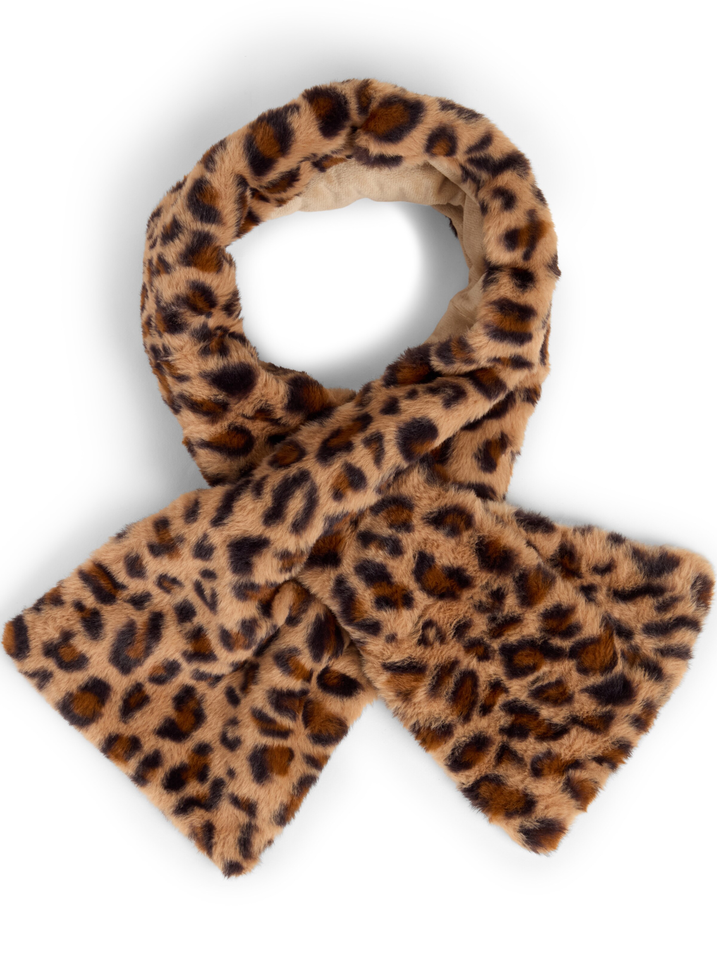Marie Lund Scarf in Beige: front