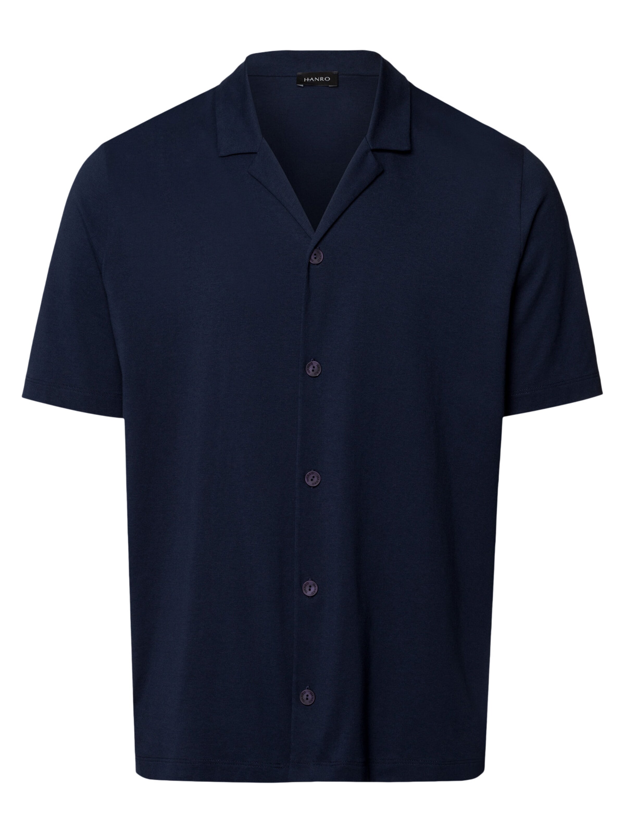 Hanro Regular fit Overhemd 'Night & Day' in Blauw: voorkant