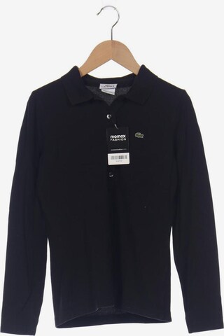 LACOSTE Top & Shirt in S in Black: front