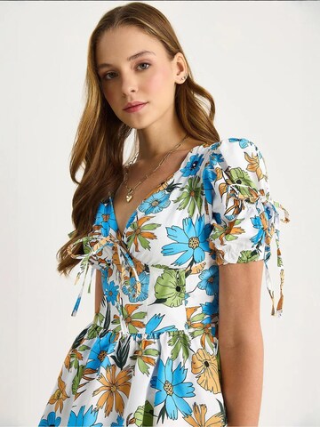 Bianco Lucci Kleid in Blau