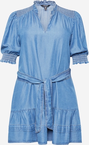 Lauren Ralph Lauren Plus Dress 'JESOLA' in Blue: front