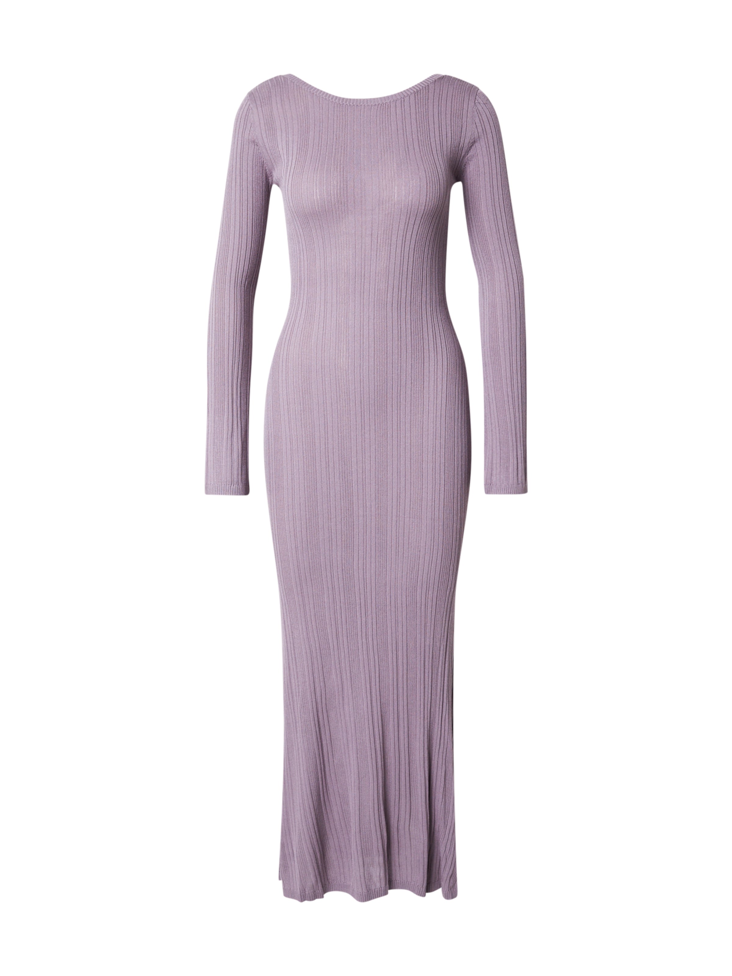 Monki Плетена рокля в лилав: отпред