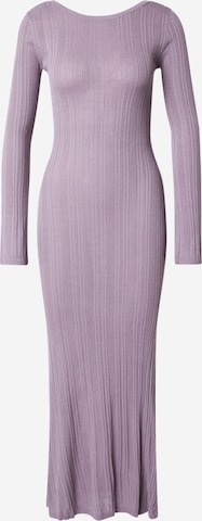 MonkiPletena haljina - ljubičasta boja: prednji dio