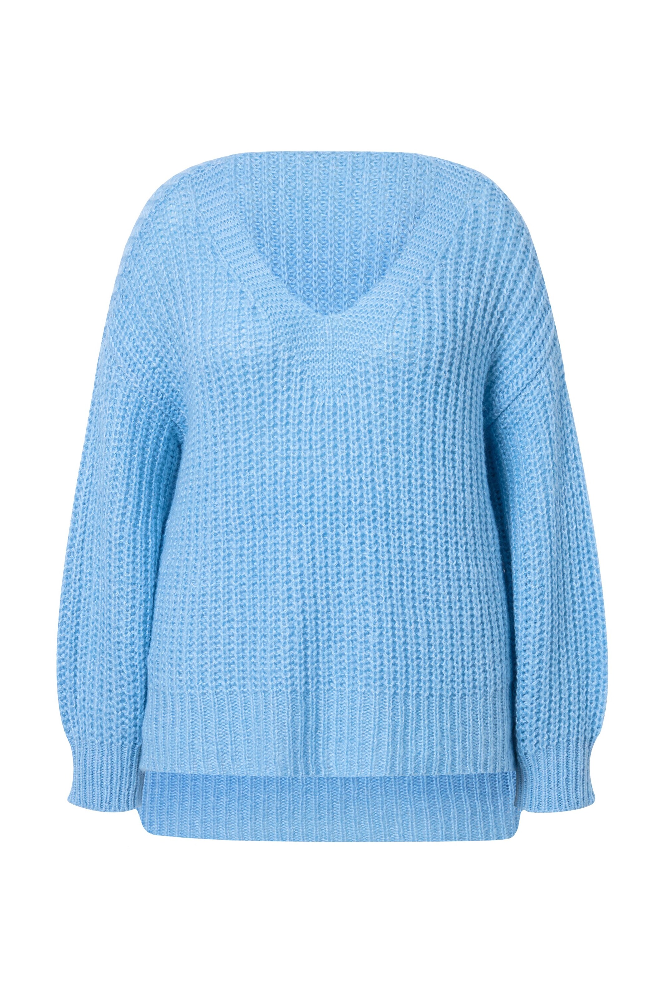 Janet & Joyce Sweater in Blue: front