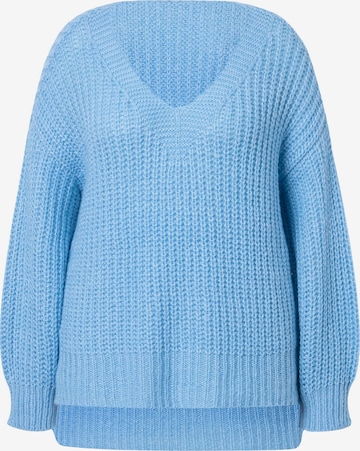 Janet & Joyce Sweater in Blue: front