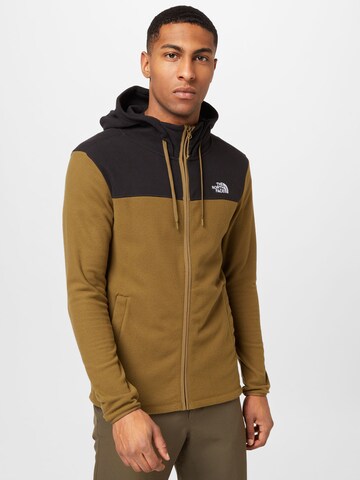 THE NORTH FACE Athletic fleece jacket 'Homesafe' in Green: front
