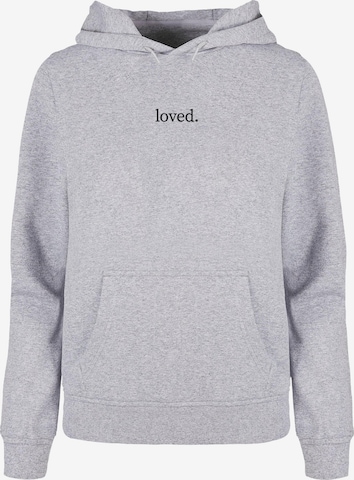 Sweat-shirt Merchcode en gris : devant