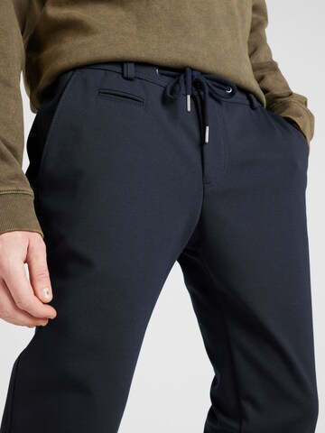 Regular Pantalon chino bugatti en bleu