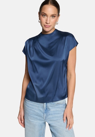 zero Blouse in Blauw: voorkant