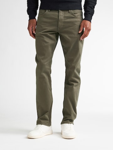 Petrol Industries Regular Trousers 'Trouser' in Green: front