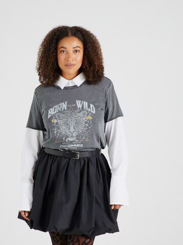 ONLY Carmakoma Shirt 'CARMIKO' in Grey