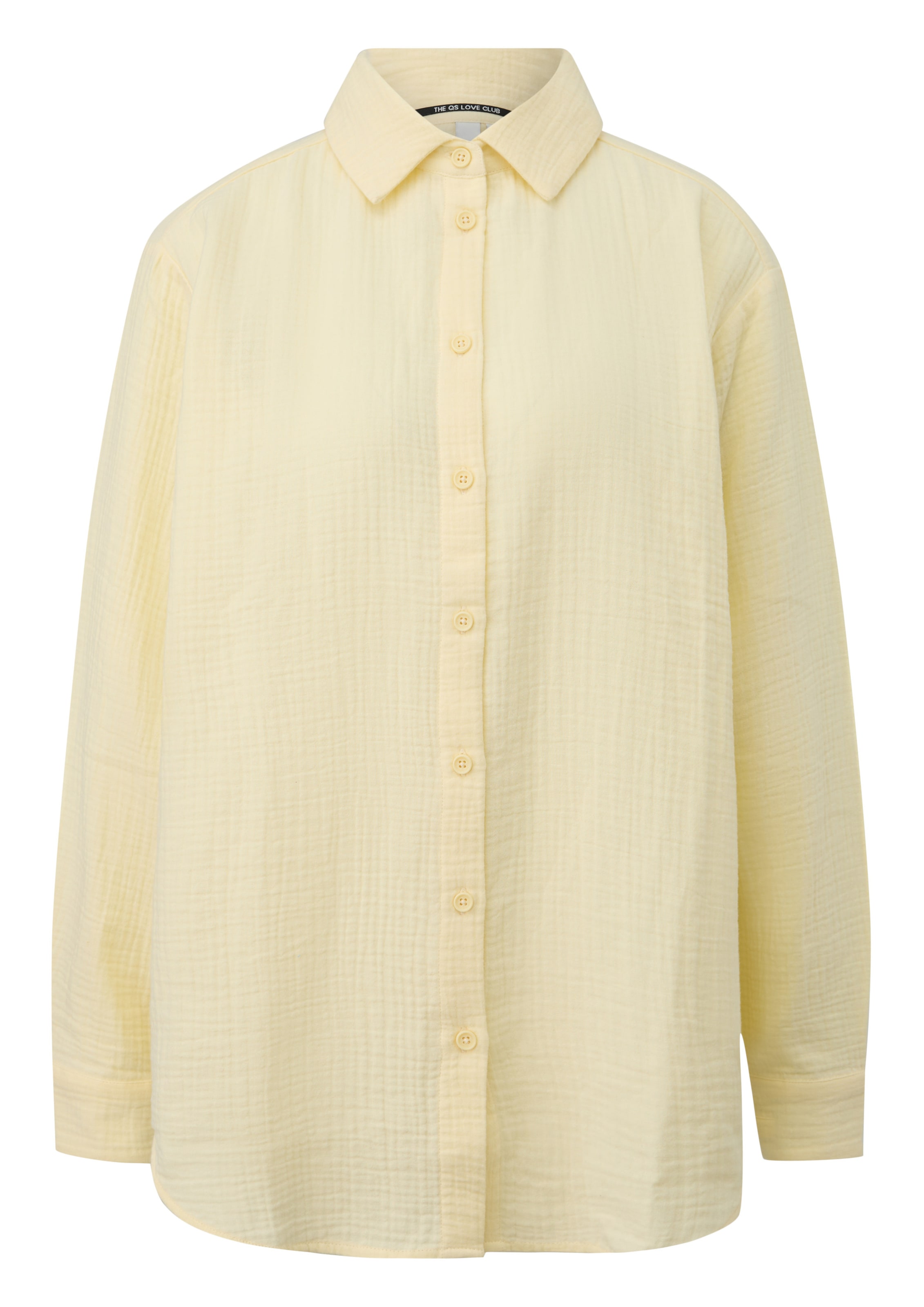 QS Blouse in Yellow: front