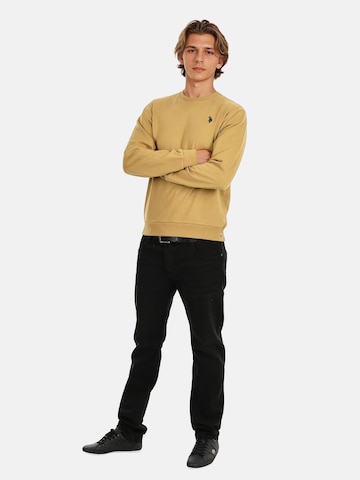 U.S. POLO ASSN. Sweatshirt in Beige