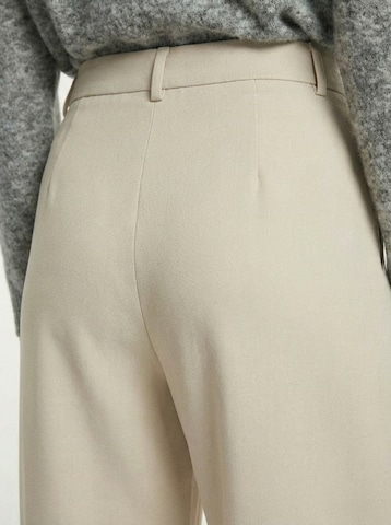 studioselect Zvonové kalhoty Kalhoty se sklady v pase 'Zoe' – béžová