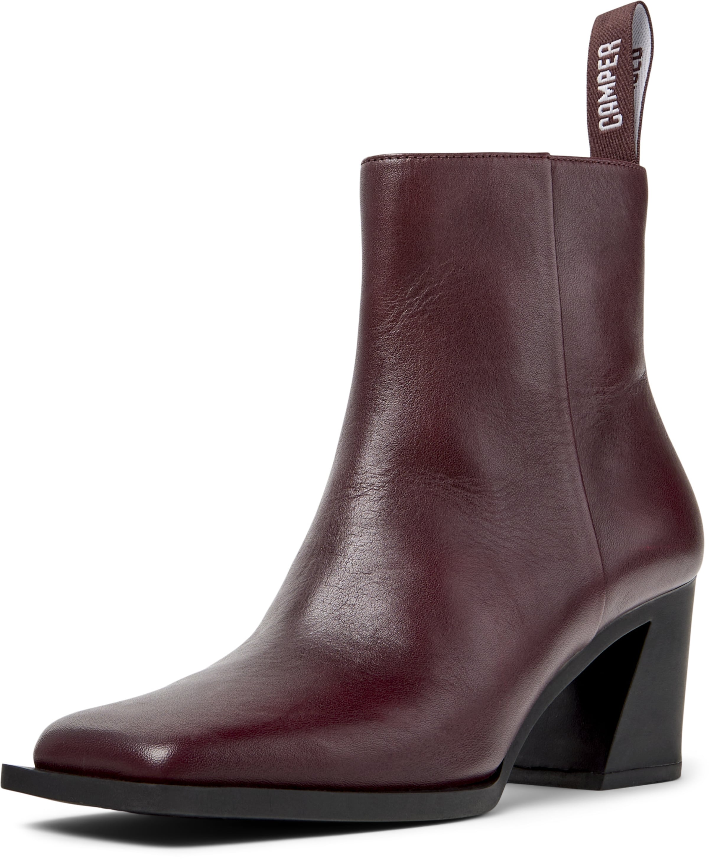 CAMPER Enkellaarsjes 'Karole' in Rood: voorkant