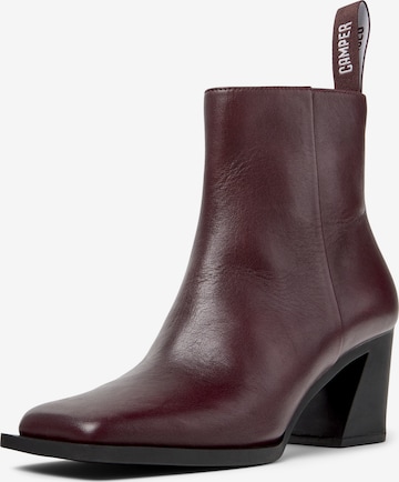 CAMPER Enkellaarsjes 'Karole' in Rood: voorkant