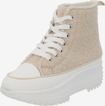 Palado Sneakers hoog 'Comino' in Beige: voorkant