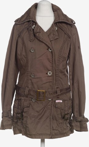 khujo Jacket & Coat in S in Brown: front