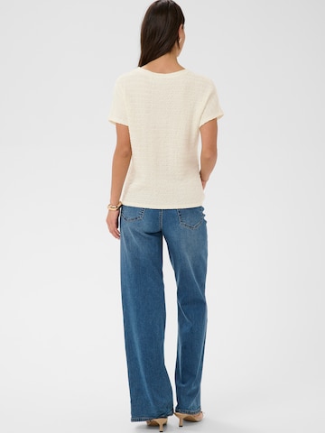 Kaffe T-Shirt 'KAfelicity' in Weiß