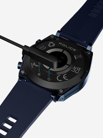 POLICE Digitaal horloge 'My.Avatar' in Blauw