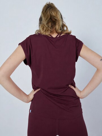 SPORTKIND - Camiseta funcional 'Loose Fit' en rojo