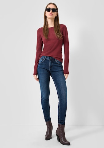 Skinny Jean 'Sadie' QS en bleu
