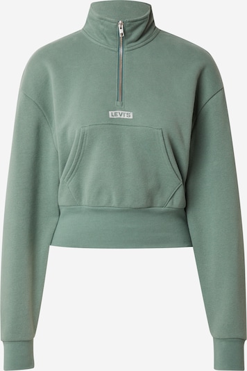 szürke / zöld LEVI'S ® Tréning póló 'Graphic Sara 1/4 Zip', Termék nézet