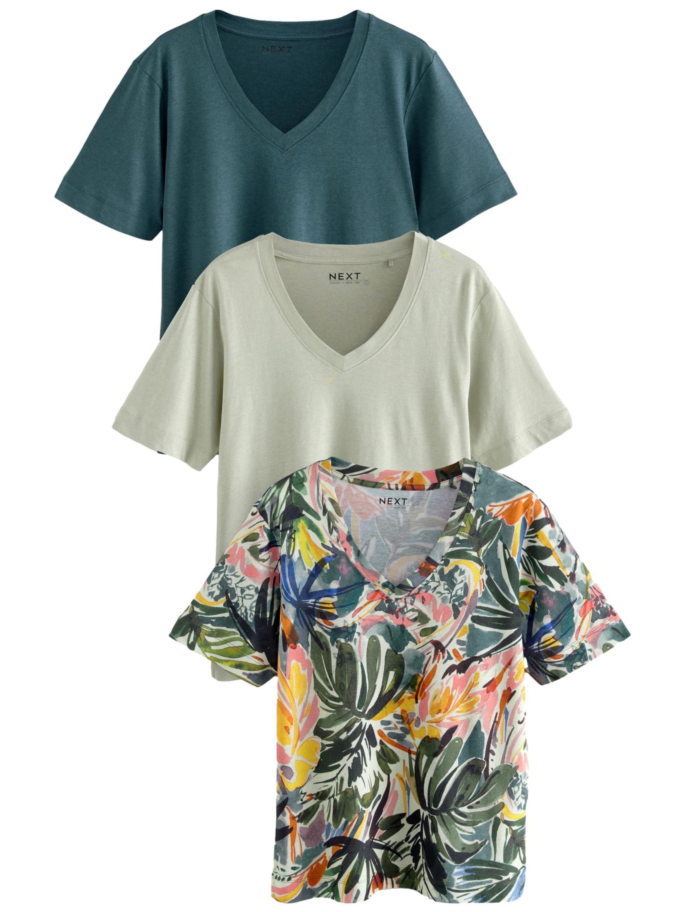 Next Koszulka w kolorze zielony: przód