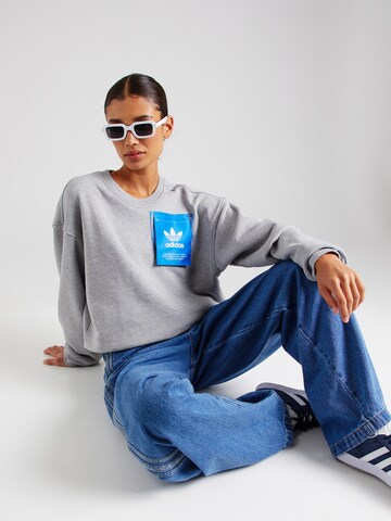 ADIDAS ORIGINALS Sweatshirt 'KSENIA TAG' in Grey