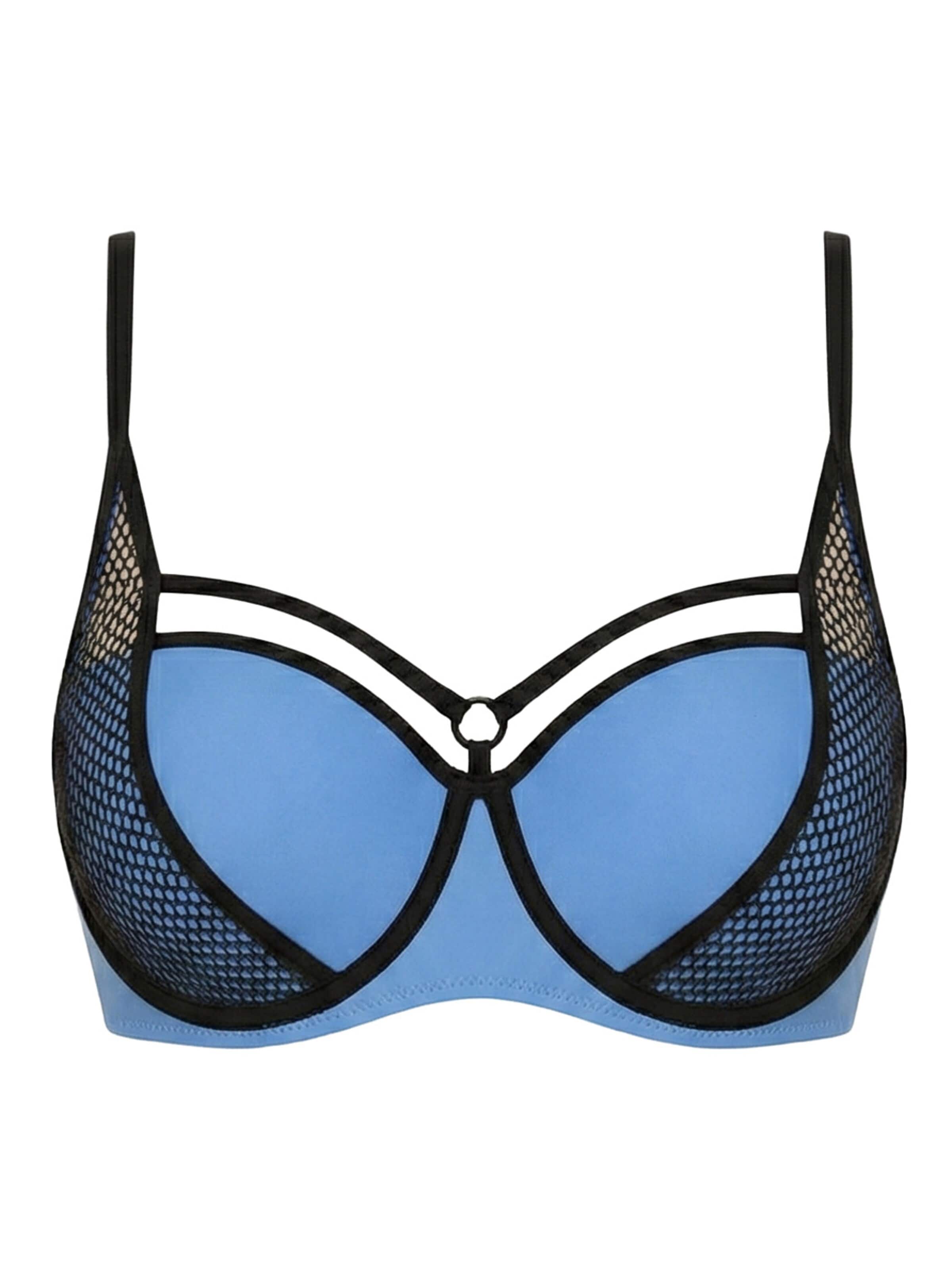Push-up Top per bikini 'Emily M-817 (2)' di Marko in blu: frontale