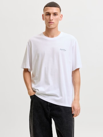 T-Shirt JACK & JONES en beige : devant
