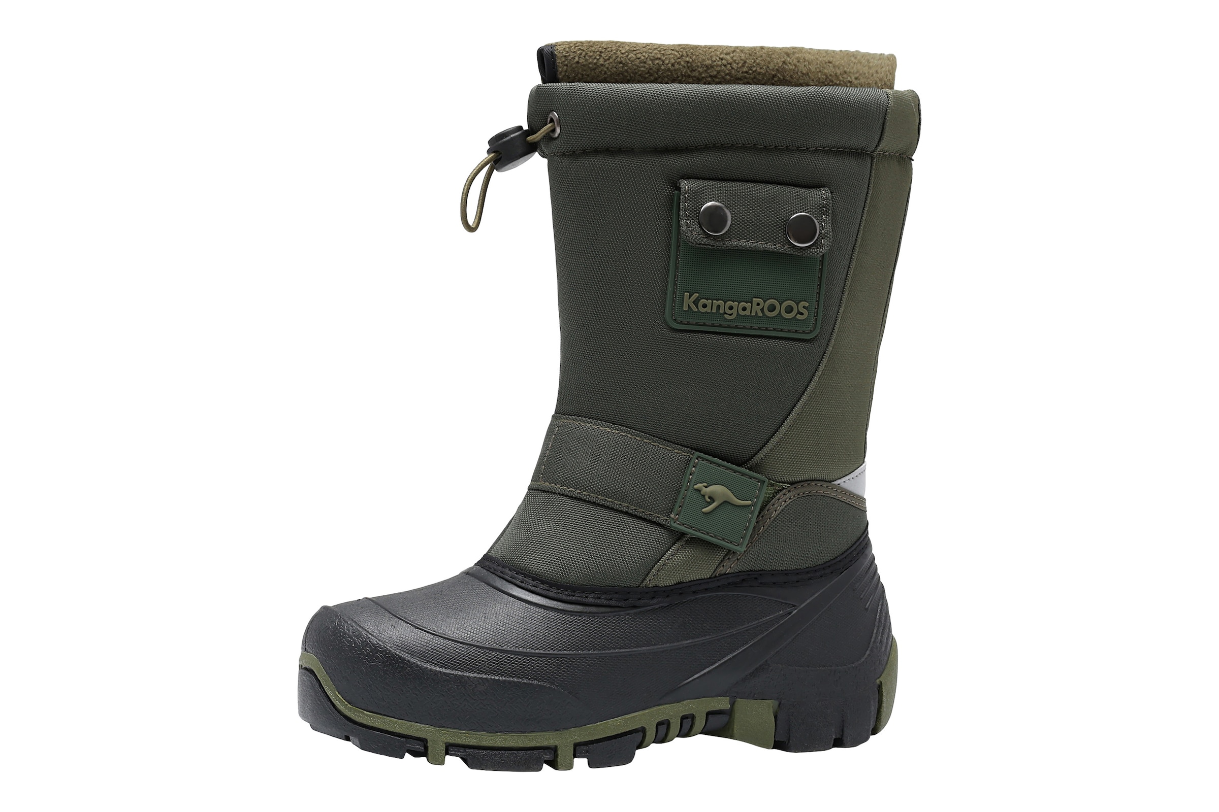 KangaROOS Snowboots in Grau: Vorderseite